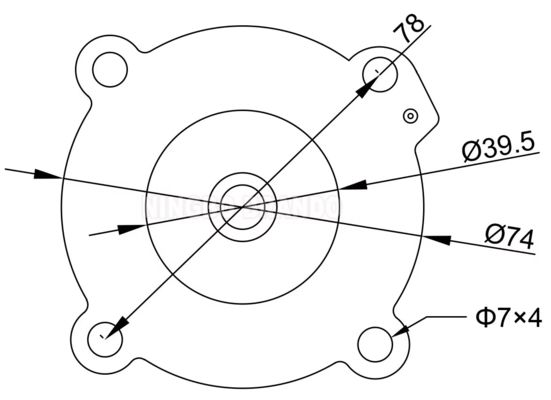 VP25 Membraan Reparatiekit voor 1'' HUANENG MD125 Puls Klep