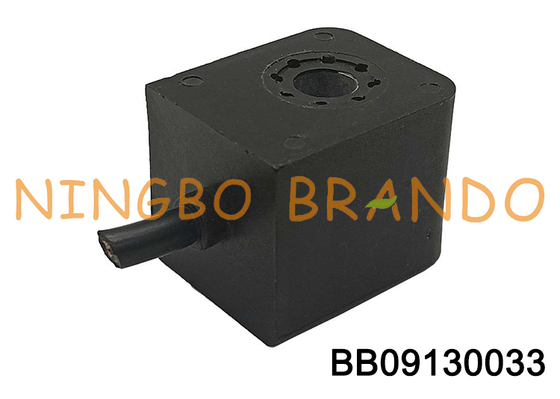 CNOMO-type pneumatische magnetoventil spoel met kabeldraad 9 mm gatdiameter 13VA 10W