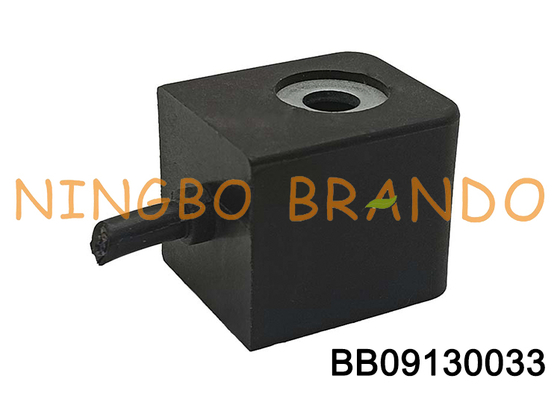 CNOMO-type pneumatische magnetoventil spoel met kabeldraad 9 mm gatdiameter 13VA 10W