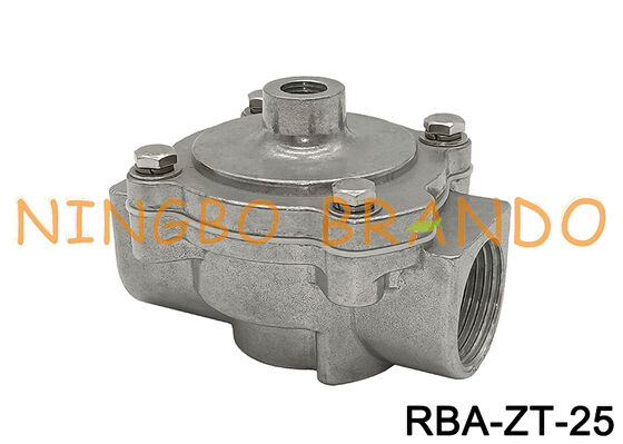 1' rechtstreeks door de afstandsbediening geleide pilotenstofverzamelaar pulsstraaldiafragmaventiel