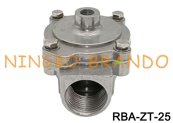 1' rechtstreeks door de afstandsbediening geleide pilotenstofverzamelaar pulsstraaldiafragmaventiel