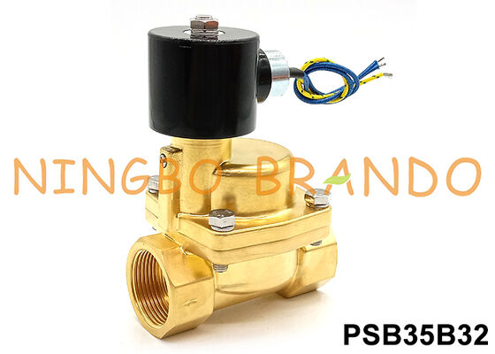 1 1/4''Hoogdruk Messing Stoom Solenoïde Valve 12V 24V 110V 220V