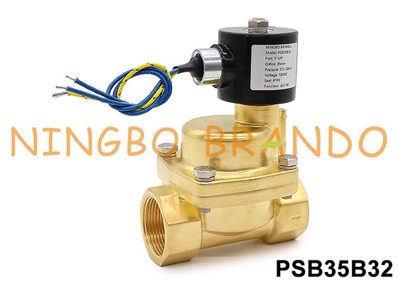 1 1/4''Hoogdruk Messing Stoom Solenoïde Valve 12V 24V 110V 220V