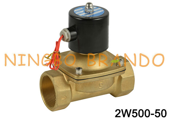 2 Inch Solenoïde Water Luchtklep 2W500-50 Regelklep 24V 110V 220V