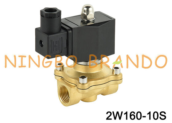 2W160-10 3/8'' Normally Closed Brass Solenoid Valve 24V 110V 220V