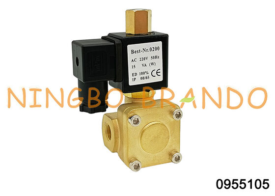 0955105 1/4'' Normaal Gesloten Solenoïdeklep DC24V AC220V AC110V DC12V