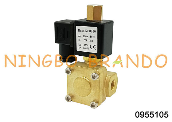 0955105 1/4'' Normaal Gesloten Solenoïdeklep DC24V AC220V AC110V DC12V