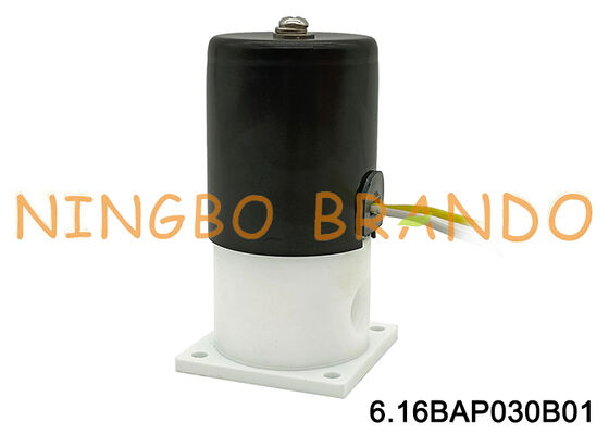 1/8'' PTFE-magneetventiel voor isolatie van zuur-alkali-corrosieweerstand