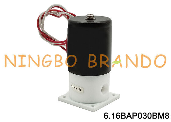 M8 Anti-corrosieve isolatie PTFE-magneetklep DC24V AC220V