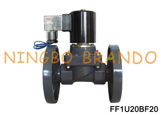 3/4'' flensmembraanventiel UPVC DN20 corrosiewerende klep