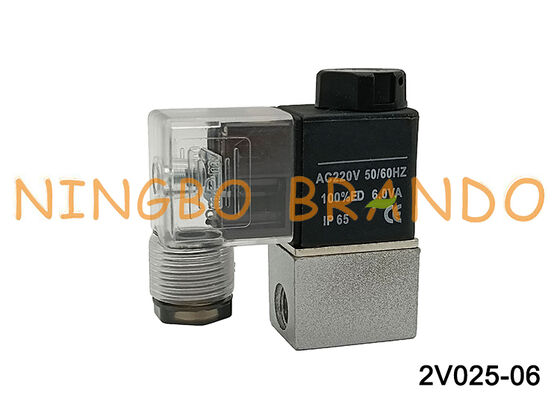 AIRTAC Type Pneumatische Magneetventiel Luchtkleppen 2V025-06 AC220V 220VAC