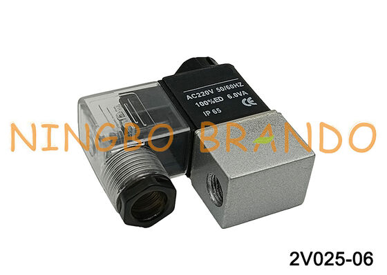 AIRTAC Type Pneumatische Magneetventiel Luchtkleppen 2V025-06 AC220V 220VAC