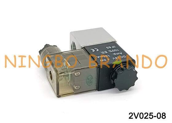 AIRTAC Type 2V025-08 Normaal gesloten 12V 24V 220V Pneumatische luchtmagneetklep