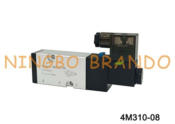 Airtac Type 4M310-08 NAMUR magneetventiel 5/2-weg 4M-serie
