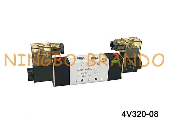 AIRTAC-type magneetventielen Luchtkleppen 4V320-08 AC220V 110V DC12V 24V
