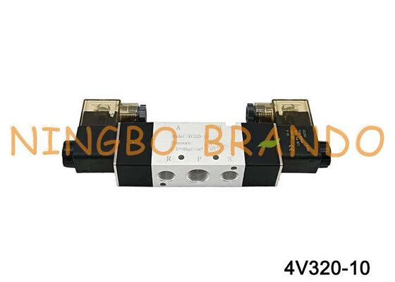 AirTAC Type 4V320-10 DC12V 3/8 '' dubbele solenoïde 5/2-weg solenoïde luchtklep