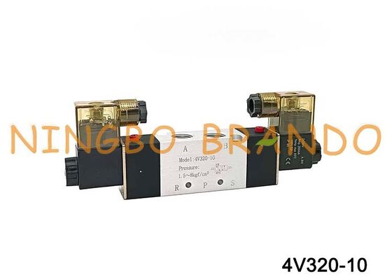 AirTAC Type 4V320-10 DC12V 3/8 '' dubbele solenoïde 5/2-weg solenoïde luchtklep