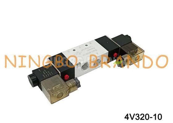 AirTAC Type 4V320-10 DC12V 3/8 '' dubbele solenoïde 5/2-weg solenoïde luchtklep