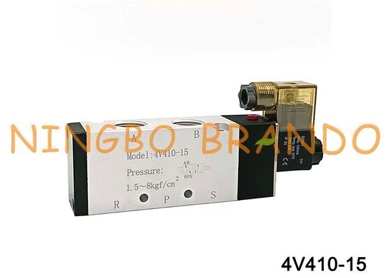 AIRTAC Type 1/2 '' Solenoid Air Valve 4V410-15 12 V 24 V 110 V 220 V Single Coil 2 Positie 5 Manier