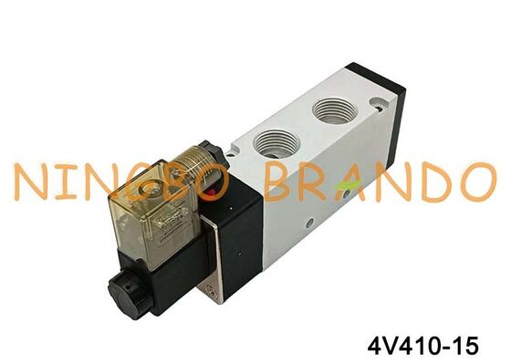 AIRTAC Type 1/2 '' Solenoid Air Valve 4V410-15 12 V 24 V 110 V 220 V Single Coil 2 Positie 5 Manier