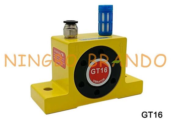 GT16 1/4 BSPP gouden pneumatische turbinevibrator voor industriële vultrechter