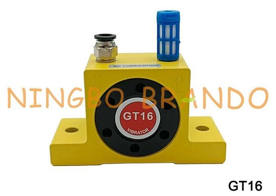 GT16 1/4 BSPP gouden pneumatische turbinevibrator voor industriële vultrechter