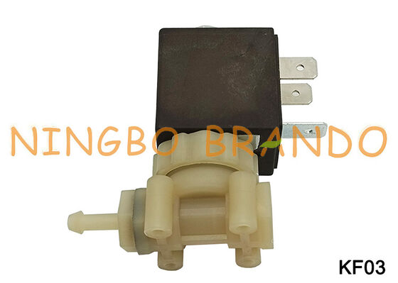Koffie Espresso Maker 1/8 ''2 Weg Food Grade Veilig PA66 Plastic Magneetventiel DC24V KF03