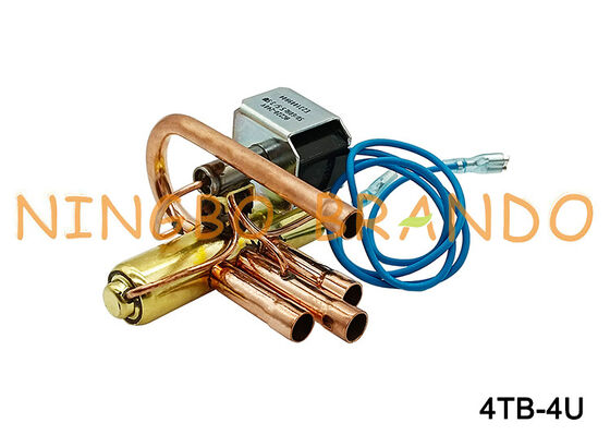 4TB-4U Vierwegomkeerklep voor airconditioningkoeling met R22 R407C R404A R410A