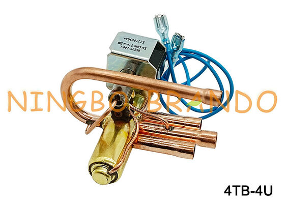 4TB-4U Vierwegomkeerklep voor airconditioningkoeling met R22 R407C R404A R410A