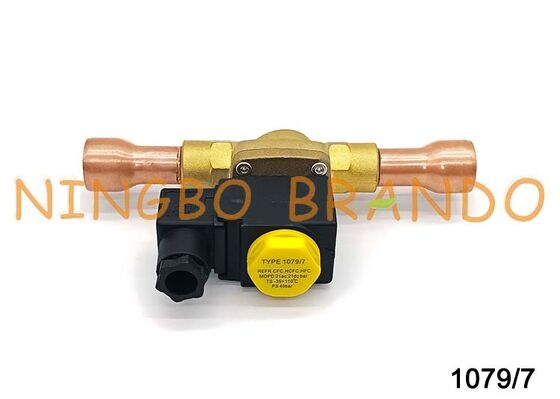 Koelmagneetventiel Castel Type 1079/7 Soldeer 7/8'' Inch