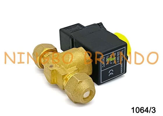 1064/3 Castel Type Solenoïdeklep 3/8'' Flare 1064/3A7 voor Koeling