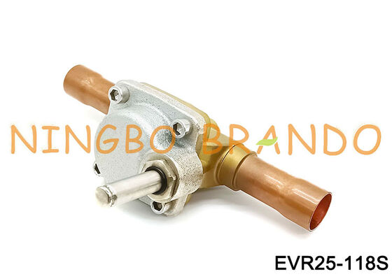 Danfoss Type 032L2201 Magneetventiel EVR 25 Soldeer ODF 1 1/8 in