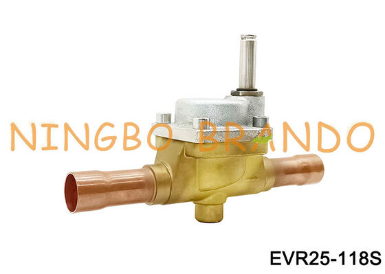Danfoss Type 032L2201 Magneetventiel EVR 25 Soldeer ODF 1 1/8 in