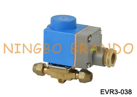Magneetventiel Danfoss Type EVR 3 NC Flared 3/8'' SAE 032F8116