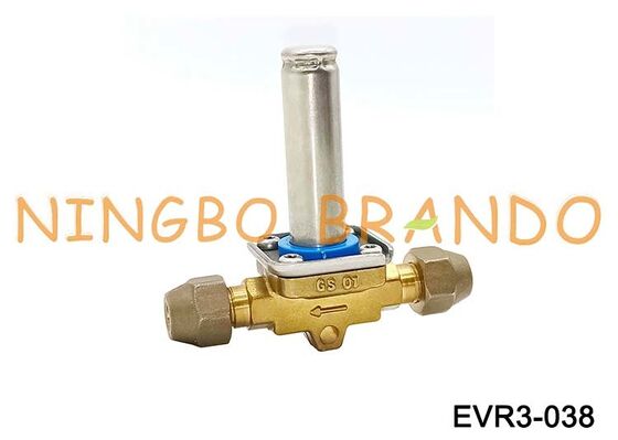 Magneetventiel Danfoss Type EVR 3 NC Flared 3/8'' SAE 032F8116