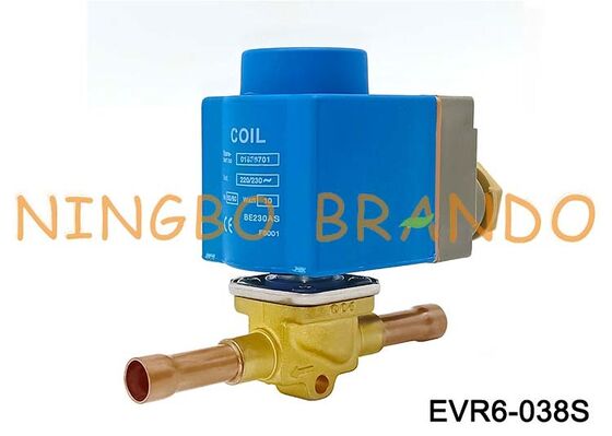 Magneetventiel Danfoss Type 032F1212 EVR 6 3/8'' Soldeer