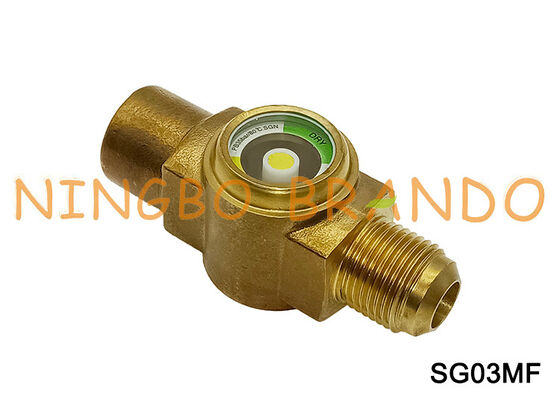 Danfoss Type SGN SGI Lagedruk kijkglas 1/4'' 3/8'' 1/2'' Flare int x ext
