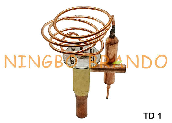 Thermostatisch expansieventiel Danfoss Type TD1 R134a R22 R407C R404A