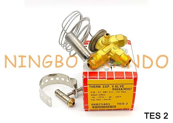 TES2 068Z3403 R404A/R507 Thermostatisch expansieventiel TES 2