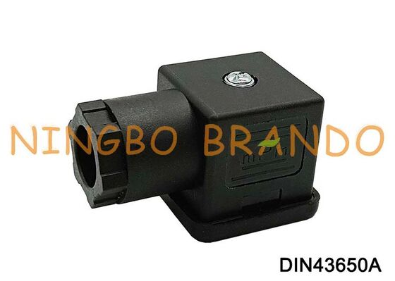 DIN43650A magneetspoelconnector 18 mm 3-pins DIN 43650 type A