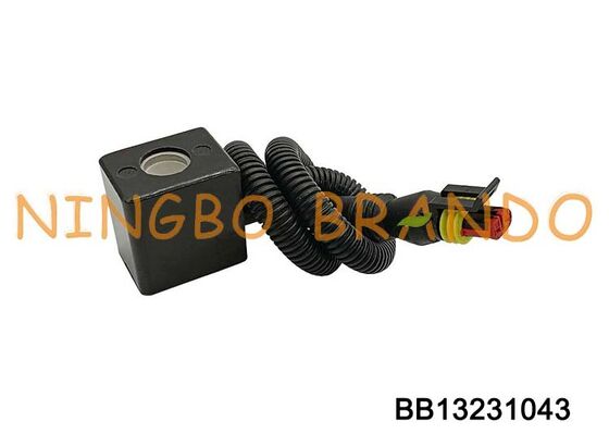 12VDC 24VDC magneetspoel met connector voor auto-onderdelen
