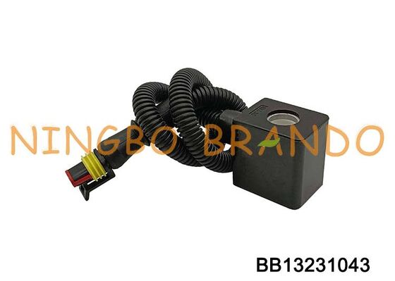 12VDC 24VDC magneetspoel met connector voor auto-onderdelen