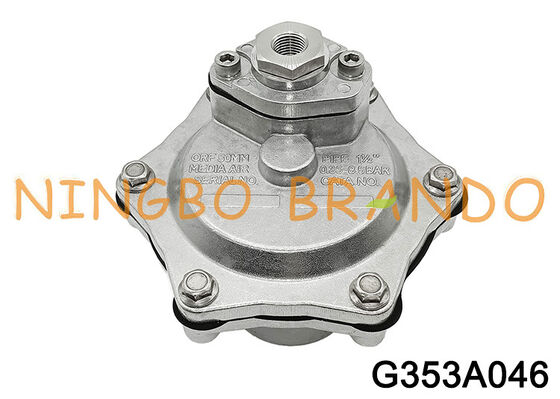 ASCO Type G353A046 1 1/2 inch Luchtbediening Afstandsbediening Pilot Dubbelmembraanventiel