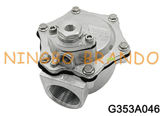 ASCO Type G353A046 1 1/2 inch Luchtbediening Afstandsbediening Pilot Dubbelmembraanventiel