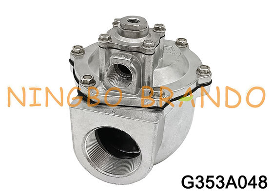 G353A048 Luchtgestuurde pulsklep 2 inch membraanstofregelklep