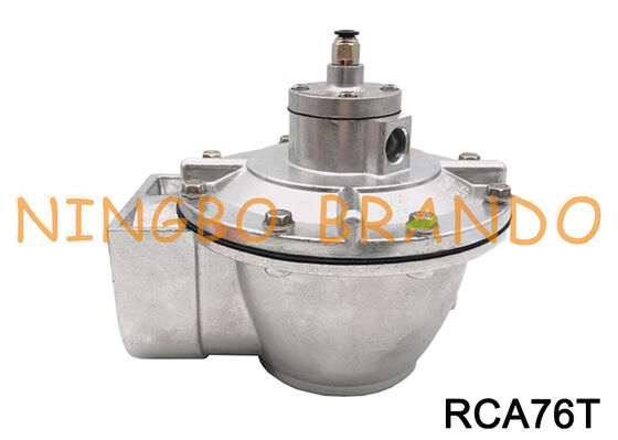 RCA76T Dust Collector Diaphragm Valve G3'' Right Angle Integral Pilot