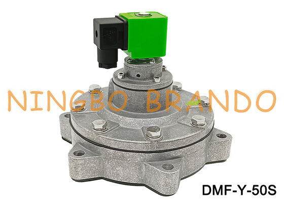 Ondergedompelde puls solenoïdeklep DMF-Y-50S stofafscheider 2'' 24VDC 220VA