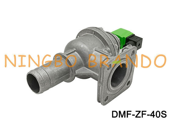 DMF-ZF-40S Membraanventiel 1,5 inch Elektromagnetische pulsklep met rechte hoek en flens