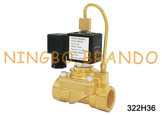 PARKER Type 322H36 DC24V Normaal open magneetventiel 3/4 inch AC220V