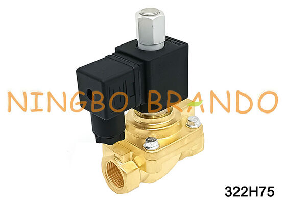 Normaal open magneetventiel 322H75 G1/2'' 40 bar DC24V AC220V